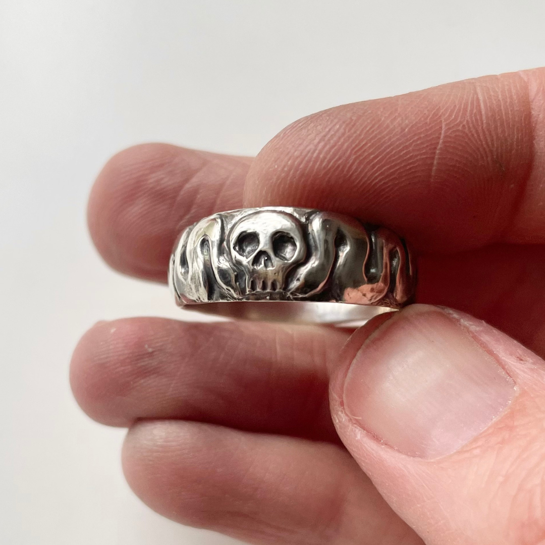 MEMENTO MORI :: Belle Morte No.2 :: Skull and Serpents Ring