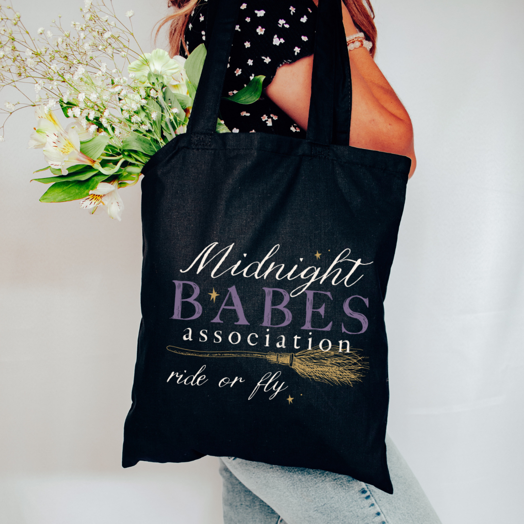 ELIZA FALLS :: Organic Cotton Tote :: Make your Own Magic/Midnight Babes