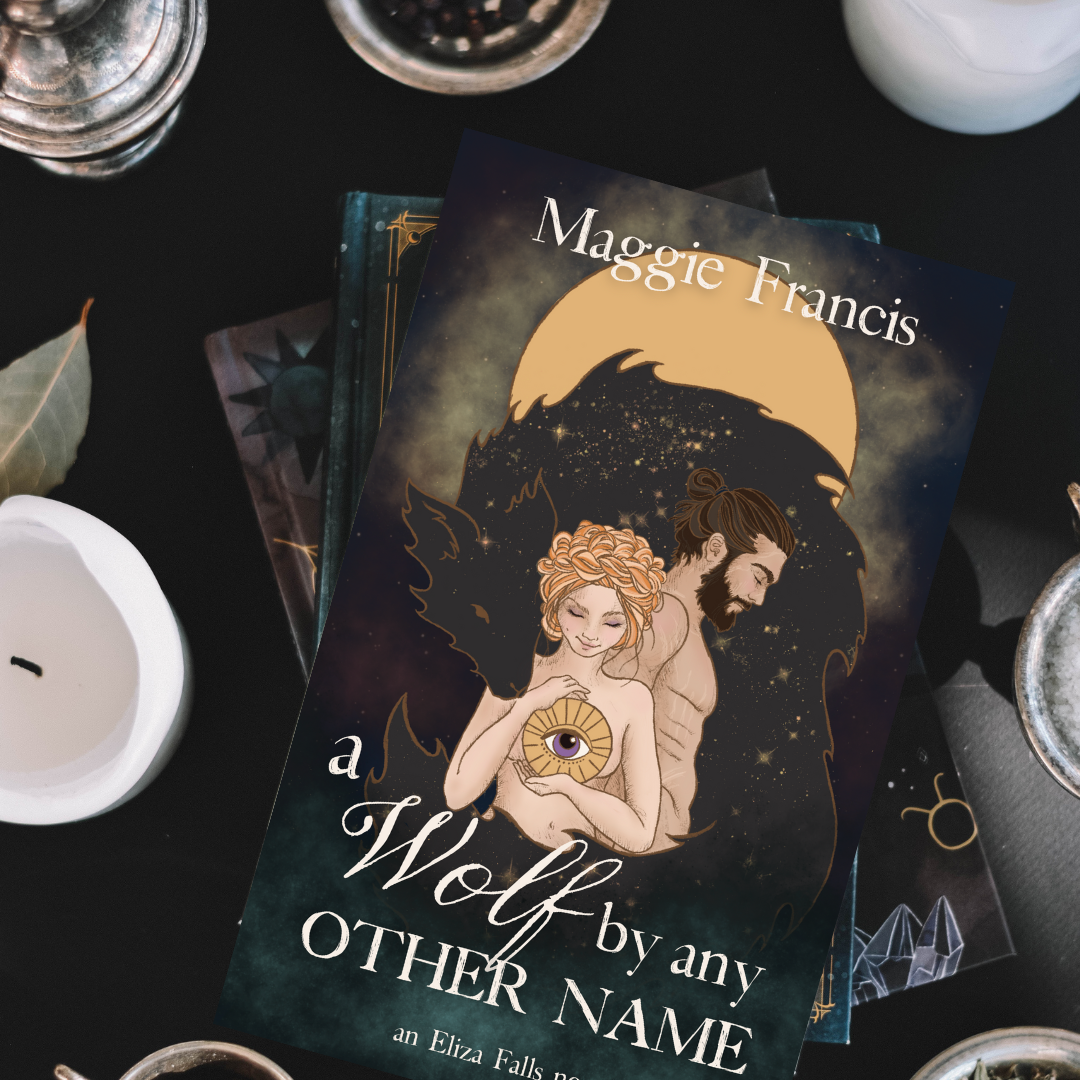 ELIZA FALLS  ::  BOOK 3  ::  A WOLF BY ANY OTHER NAME  ::  signed paperback and swag