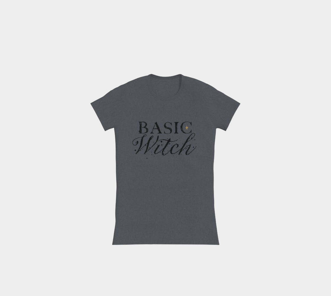 Basic Witch slim Tee