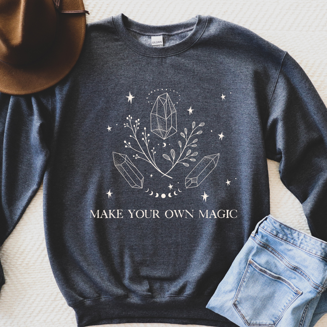 PRETTY WITCHY  ::  Crew neck sweatshirt  ::  Make Your Own Magic