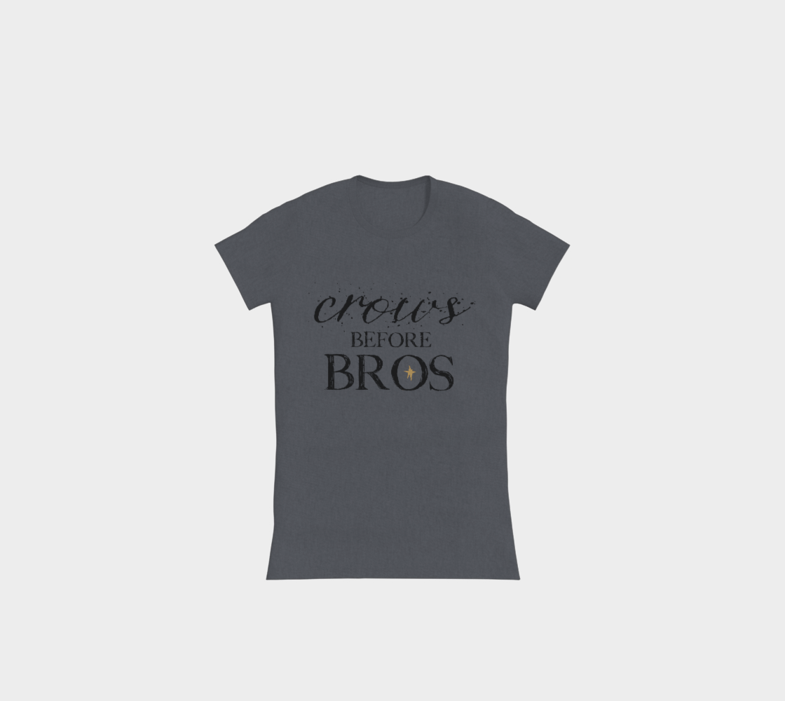 Crows Before Bros slim Tee