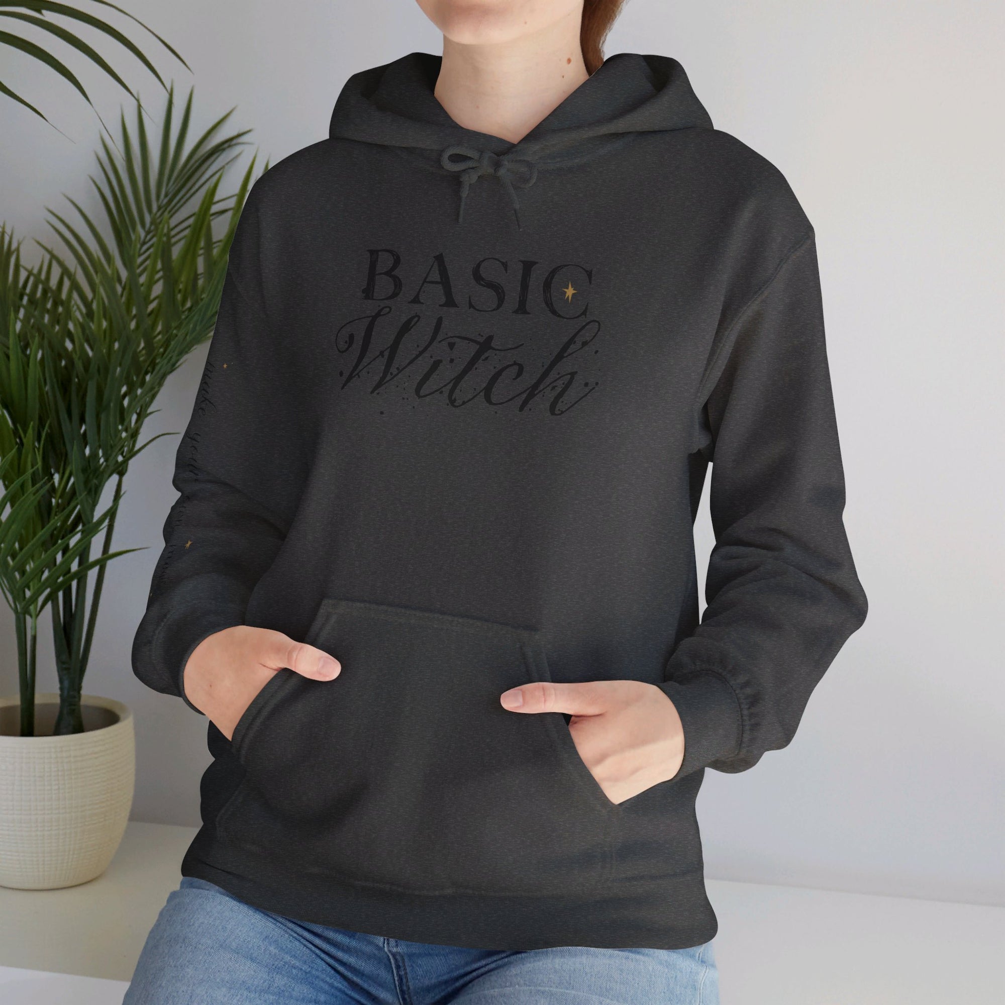 BASIC WITCH  ::  Unisex Hooded Sweatshirt  ::  Basic Witch