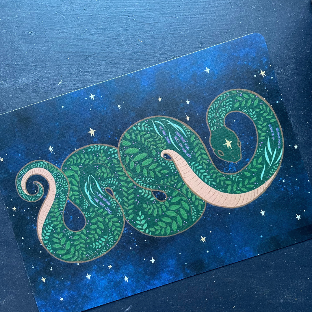 ART PRINT  ::  Isolde  ::  Illustrated Art Card