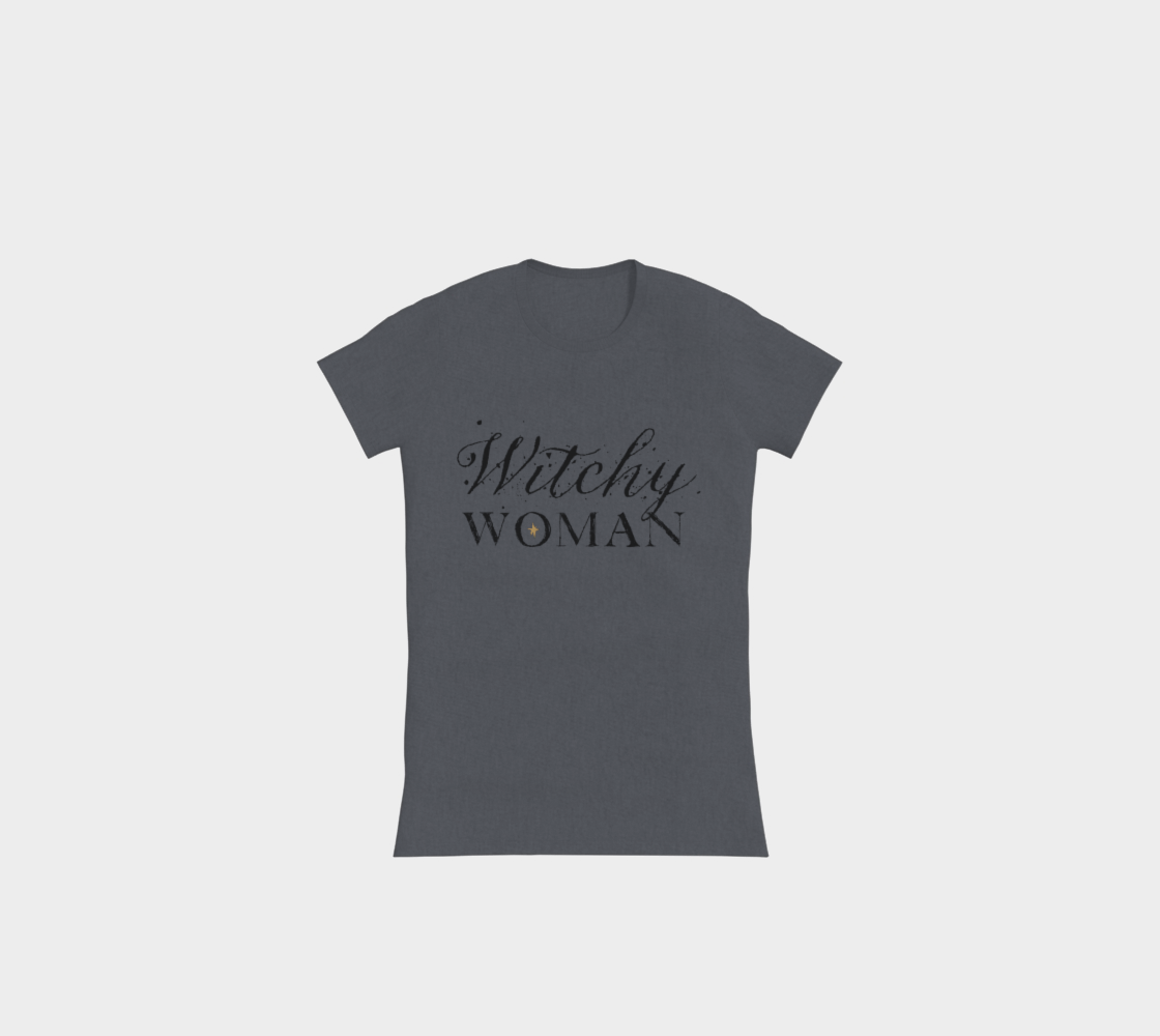 Witchy Woman slim Tee