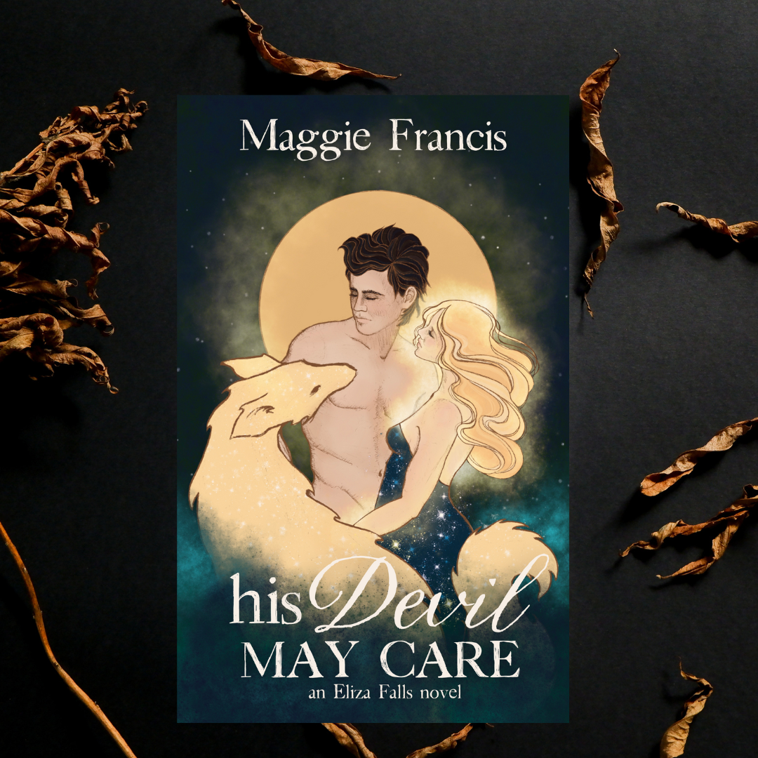 ELIZA FALLS  ::  BOOK 5  ::  His Devil May Care  ::  signed paperback & swag