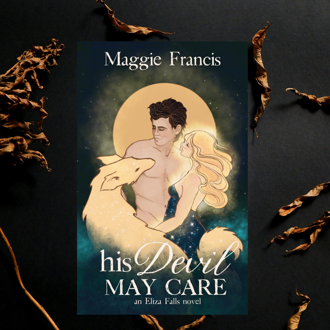 ELIZA FALLS  ::  Book 5  ::  His Devil May Care  ::  signed paperback & swag