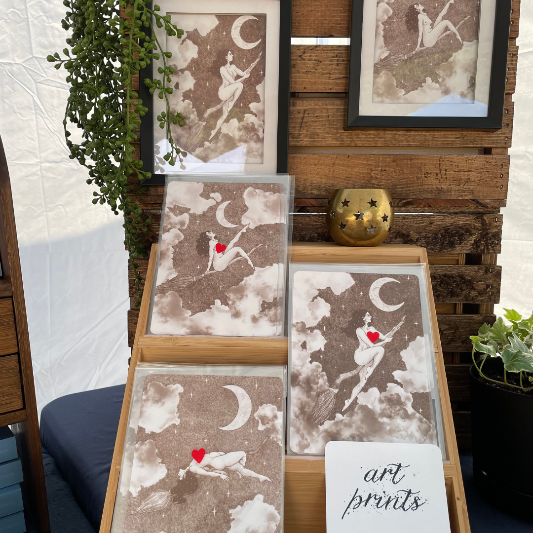 ART PRINT SET  ::  My Other Ride  ::  3 illustrated art cards