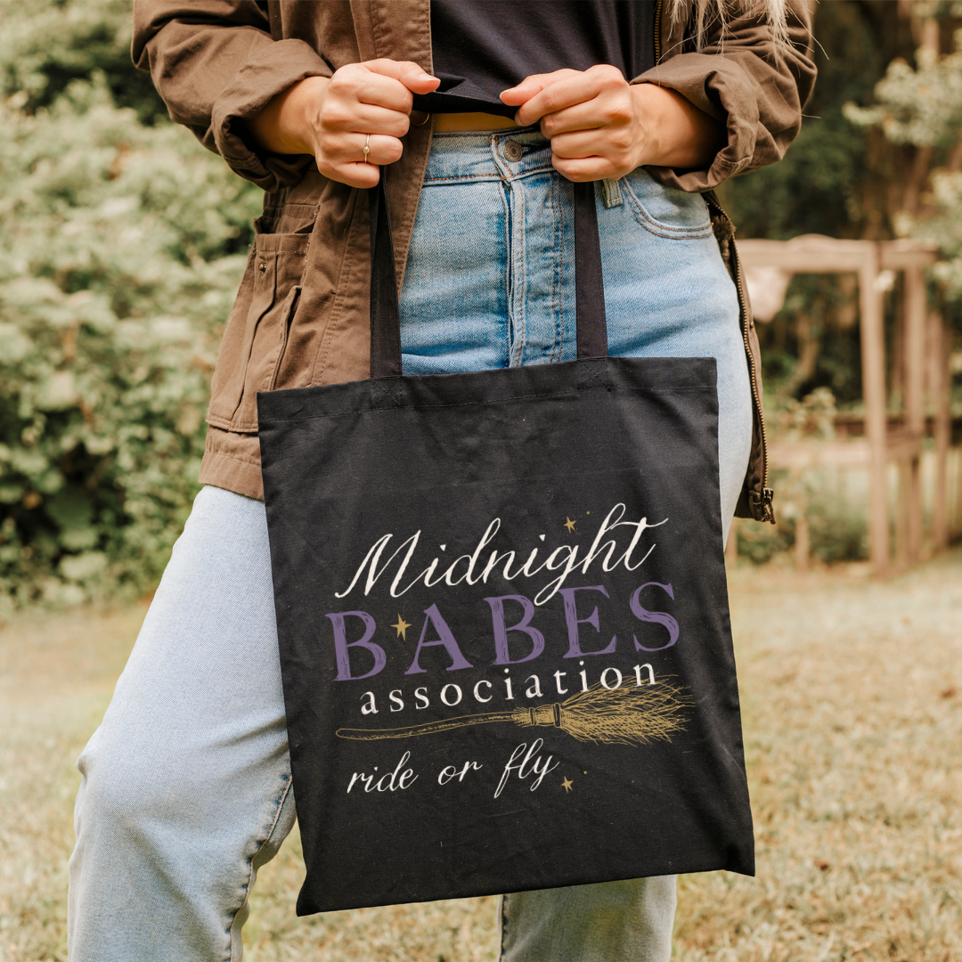 ELIZA FALLS  ::  Organic Cotton Tote  ::  Make your Own Magic/Midnight Babes