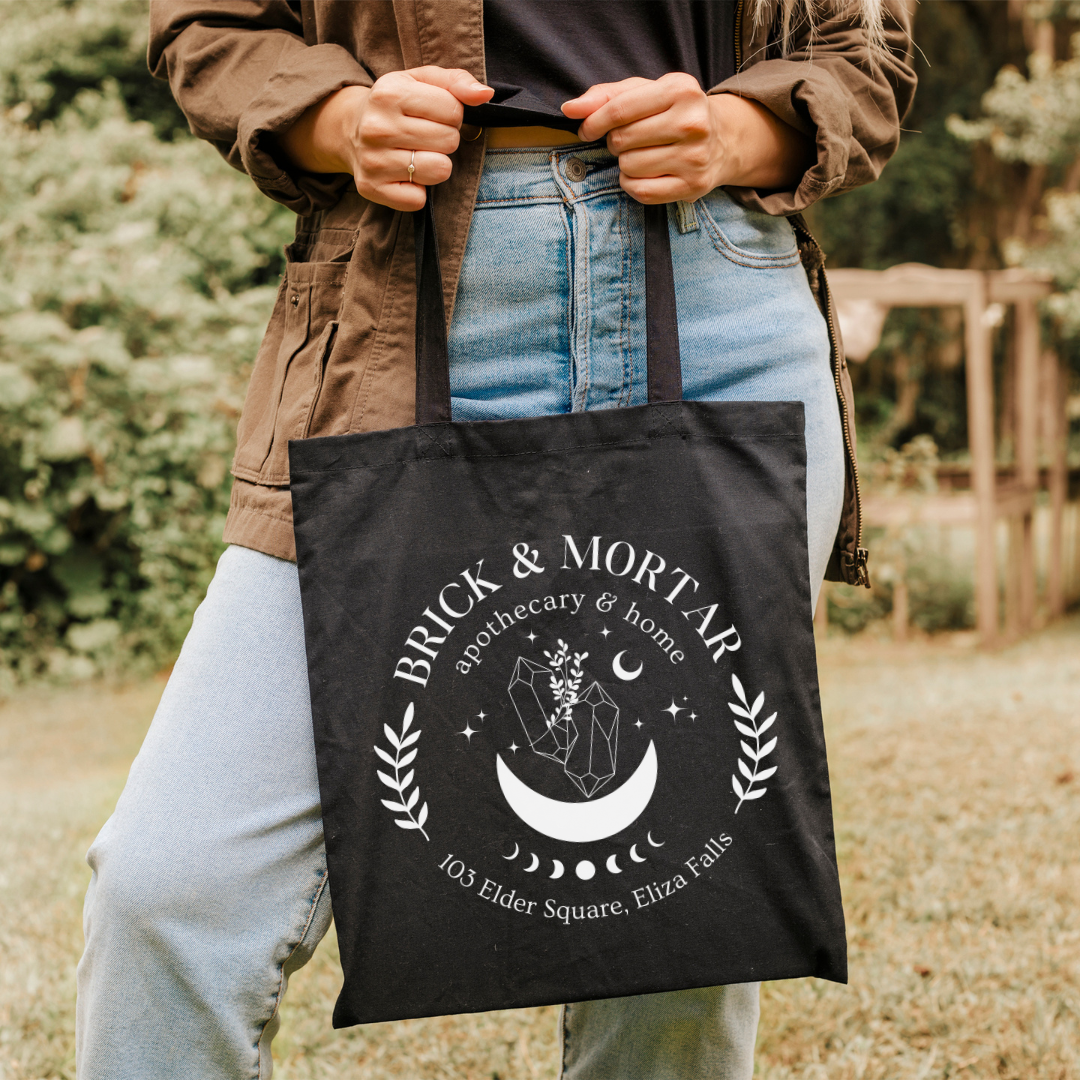 ELIZA FALLS  ::  Organic Cotton Totebag  ::  Brick & Mortar/Make Your Own Magic