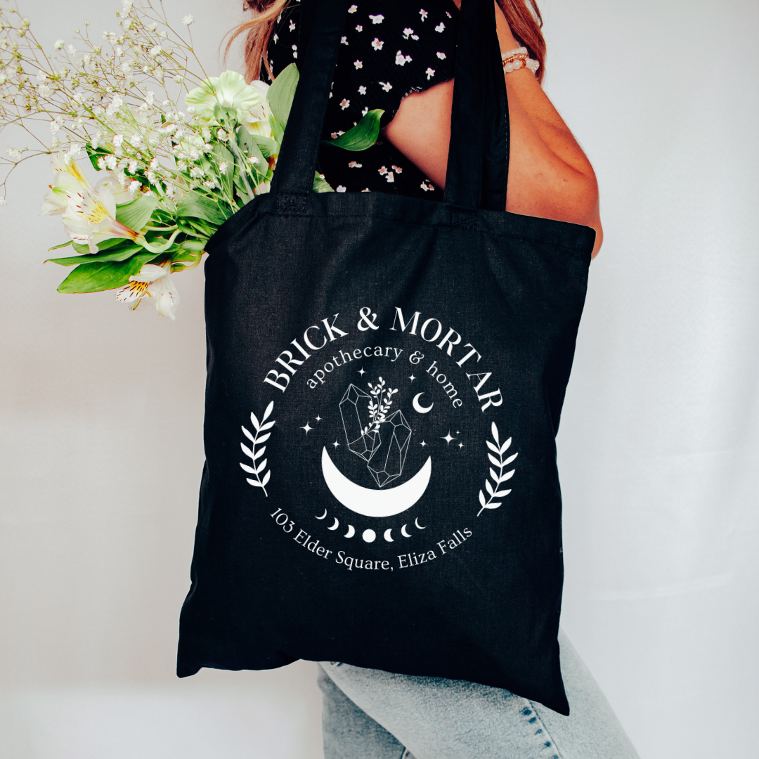 ELIZA FALLS  ::  Organic Cotton Totebag  ::  Brick & Mortar/Make Your Own Magic
