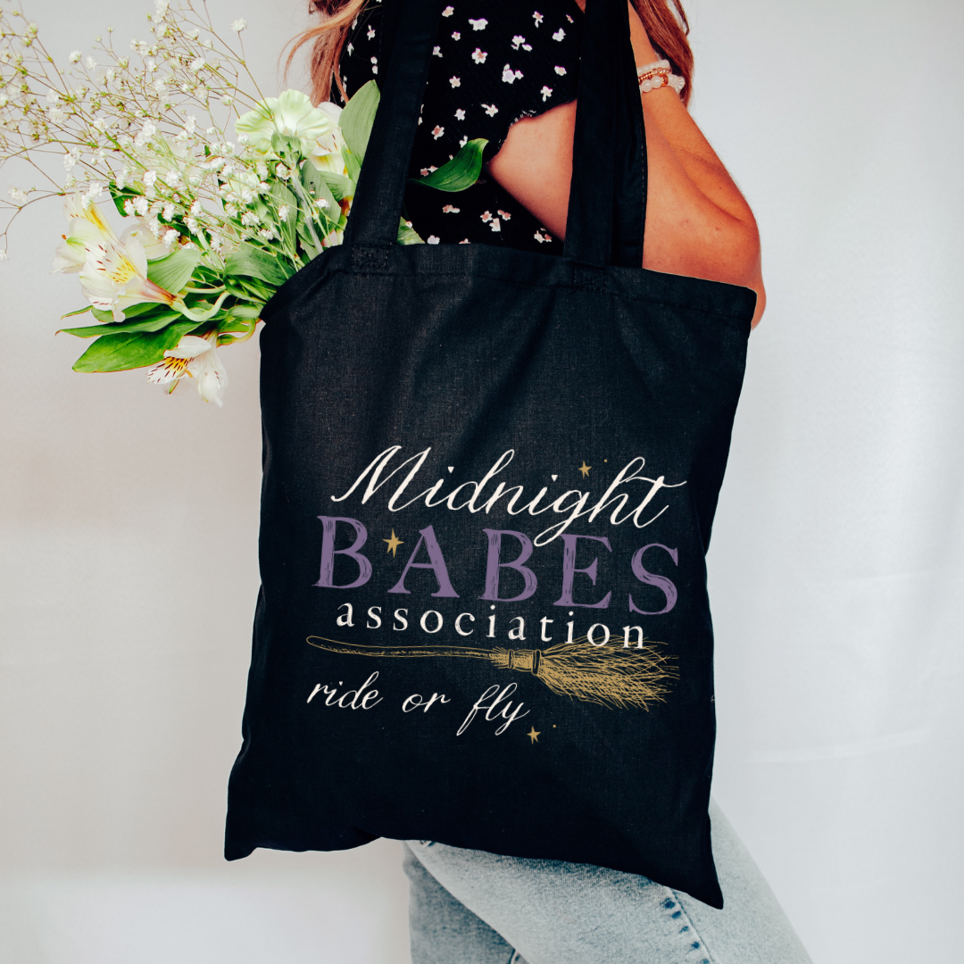 ELIZA FALLS  ::  Cotton Canvas Tote Bag  ::  Ride or Fly/Make Your Own Magic