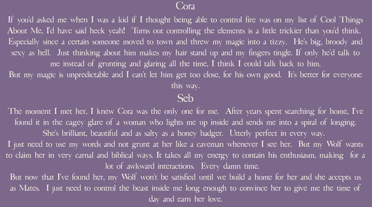 ELIZA FALLS  ::  BOOK 1  ::  OF MATES & MAGIC  ::  signed paperback and swag