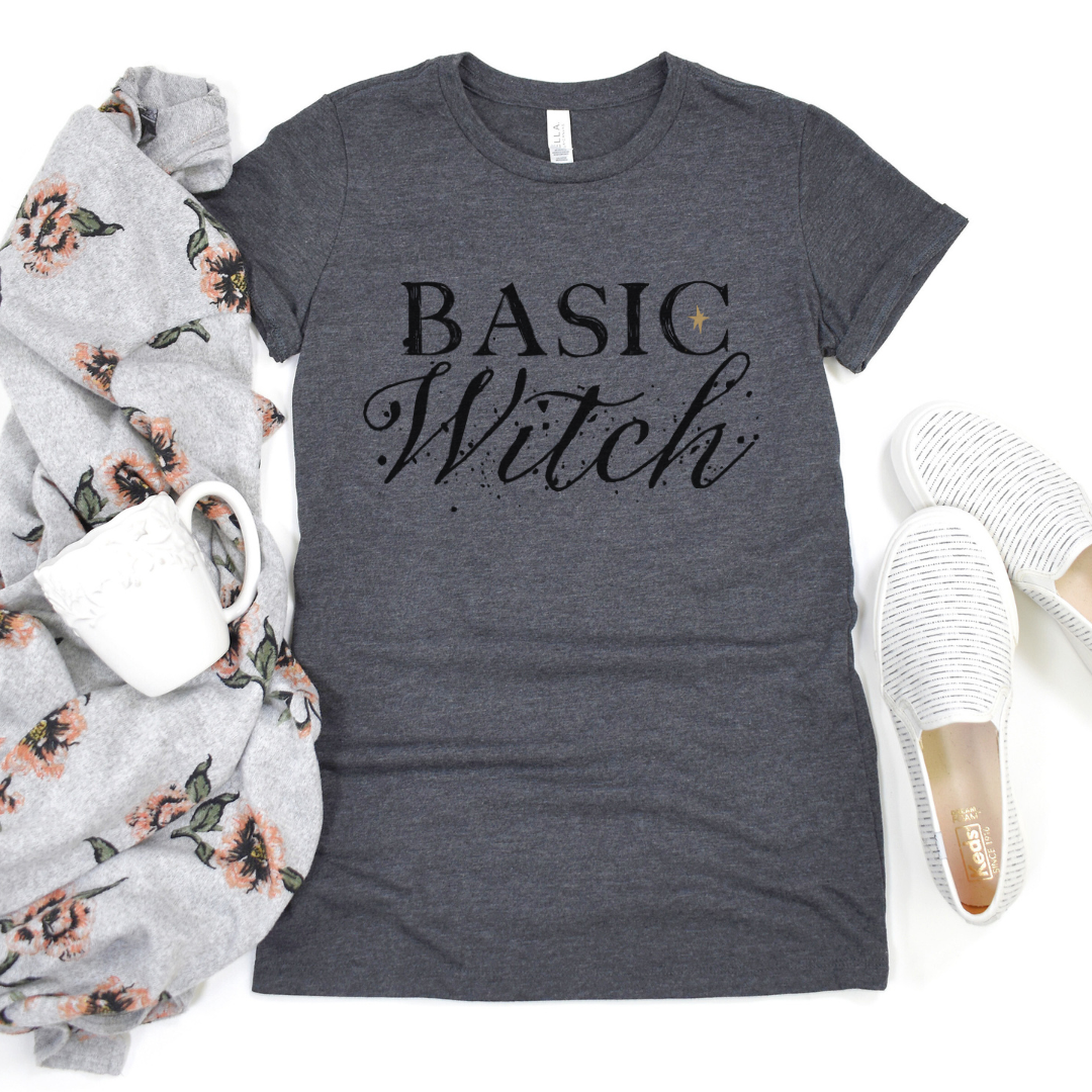 Basic Witch slim Tee