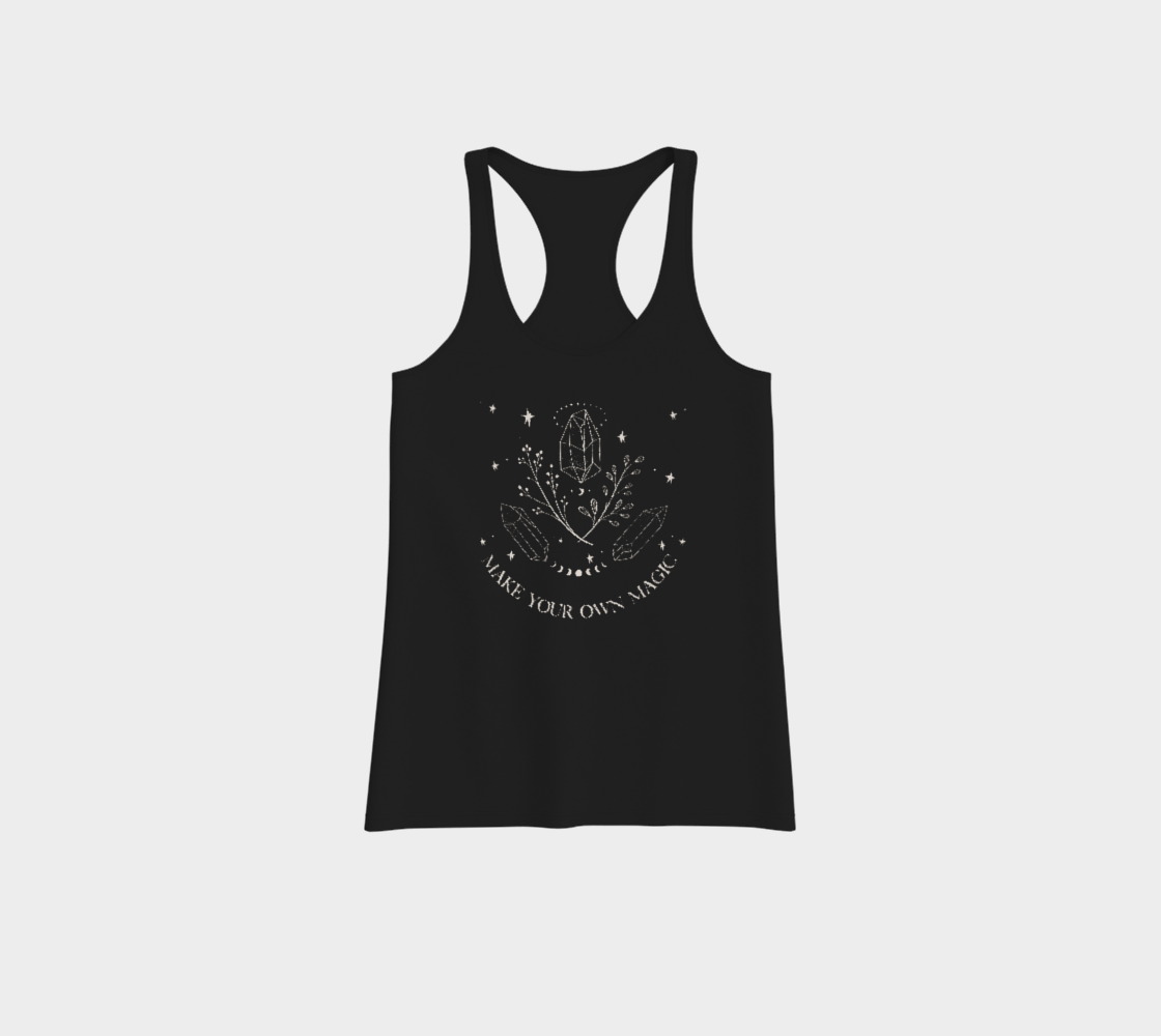 PRETTY WITCHY  ::  Make Your Own Magic  ::  racerback tank