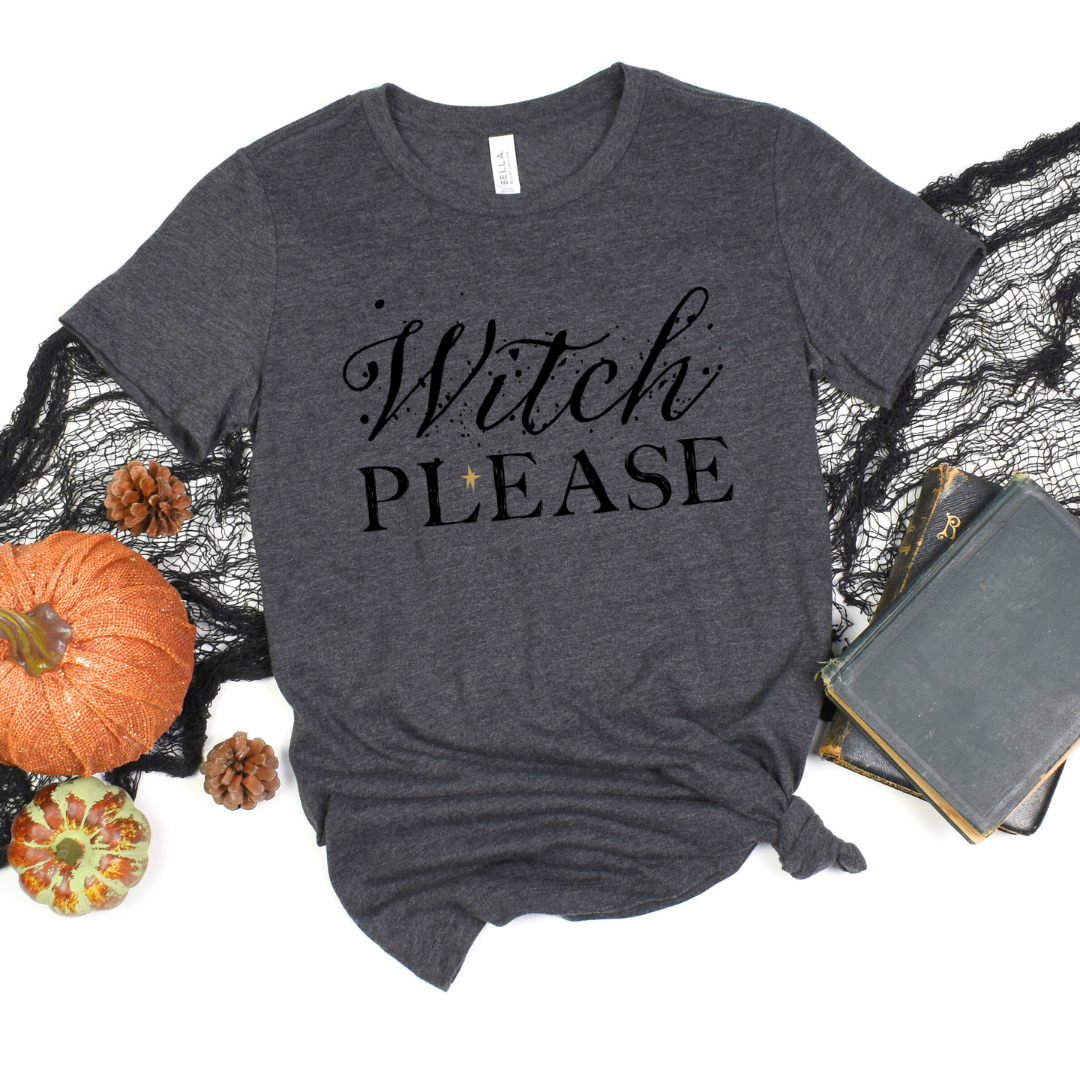 Witch Please slim Tee